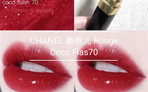 chanel coco flash 70 试色|rouge coco flash 唇膏.